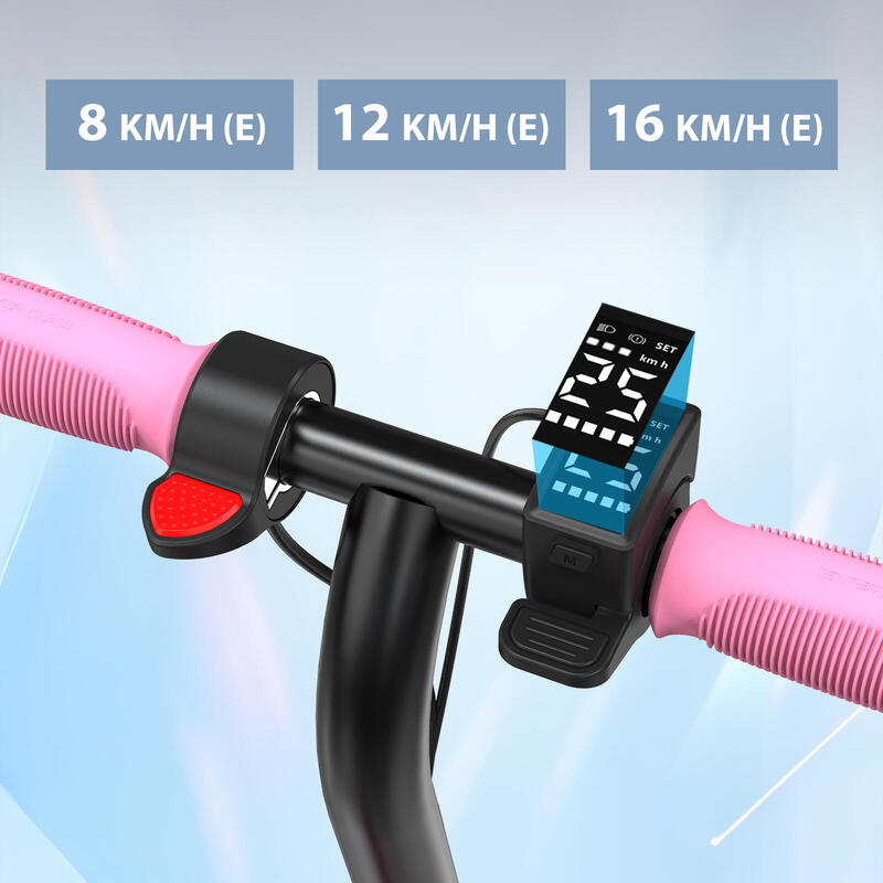 Trotineta Electrică Copii LED EVERCROSS TECH - E6 Roz
