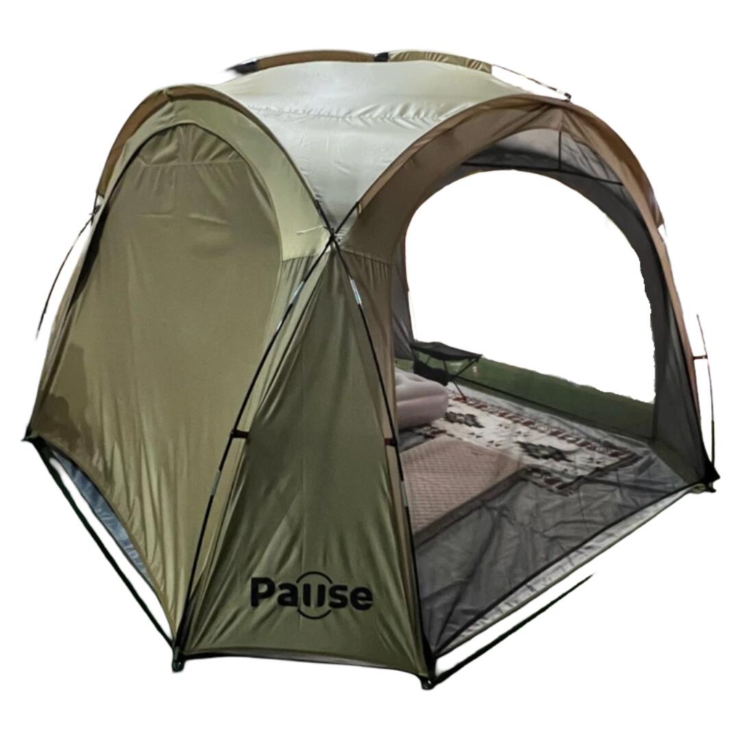 Opaque side panels for PAUSE dome tents/shelters, khaki, 2 pieces.