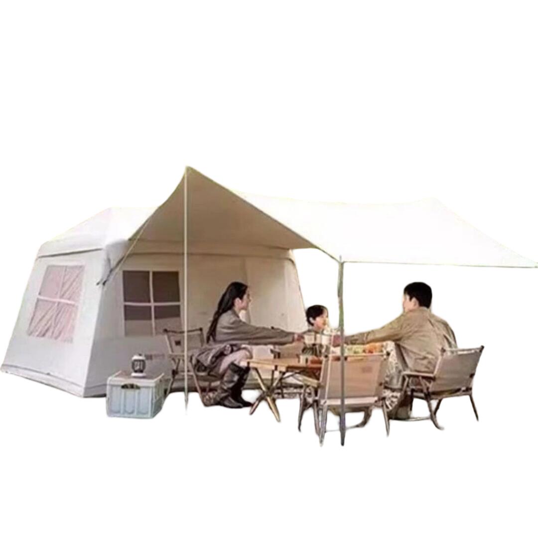 PAUSE AIR 5.7 Inflatable Pole Tent with Flysheet - Beige