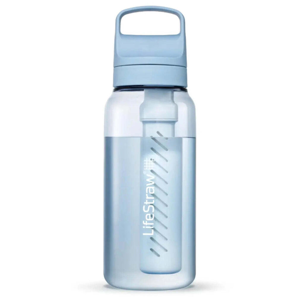 LifeStraw Go 2.0 1L Water Filter Bottle in Icelandic Blue