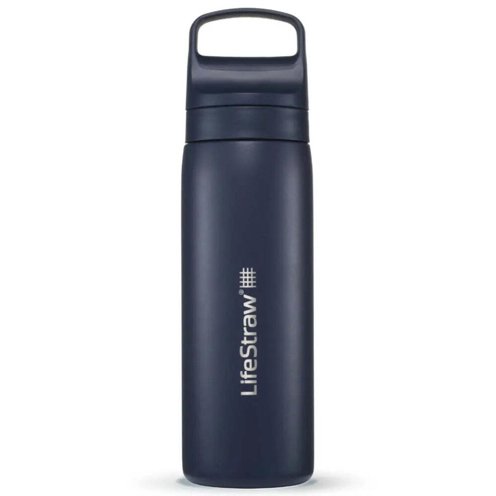 LifeStraw Go 2.0 500ml Stainless Steel Water Filter Bottle Aegean Sea Edition