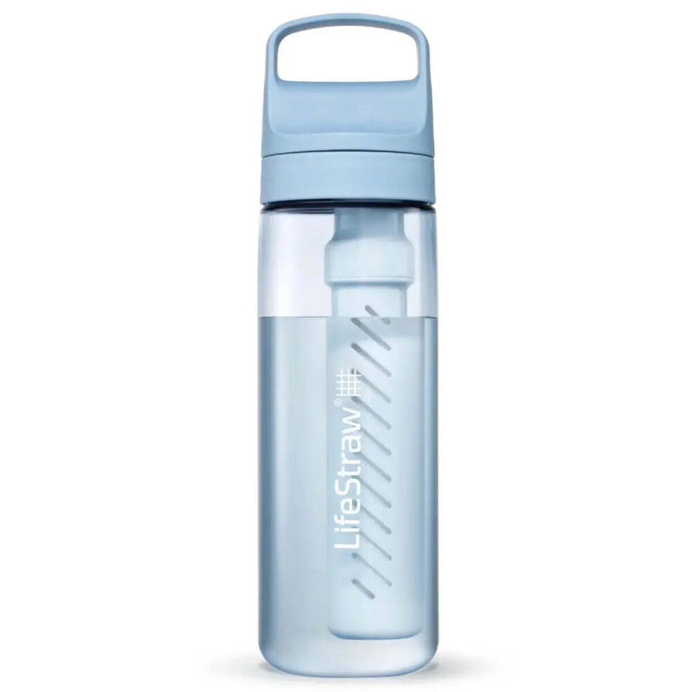 LifeStraw Go 2.0 650ml Water Filter Bottle in Icelandic Blue
