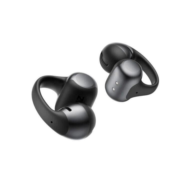 Shokz OpenDots One open-ear true wireless earbuds in black
