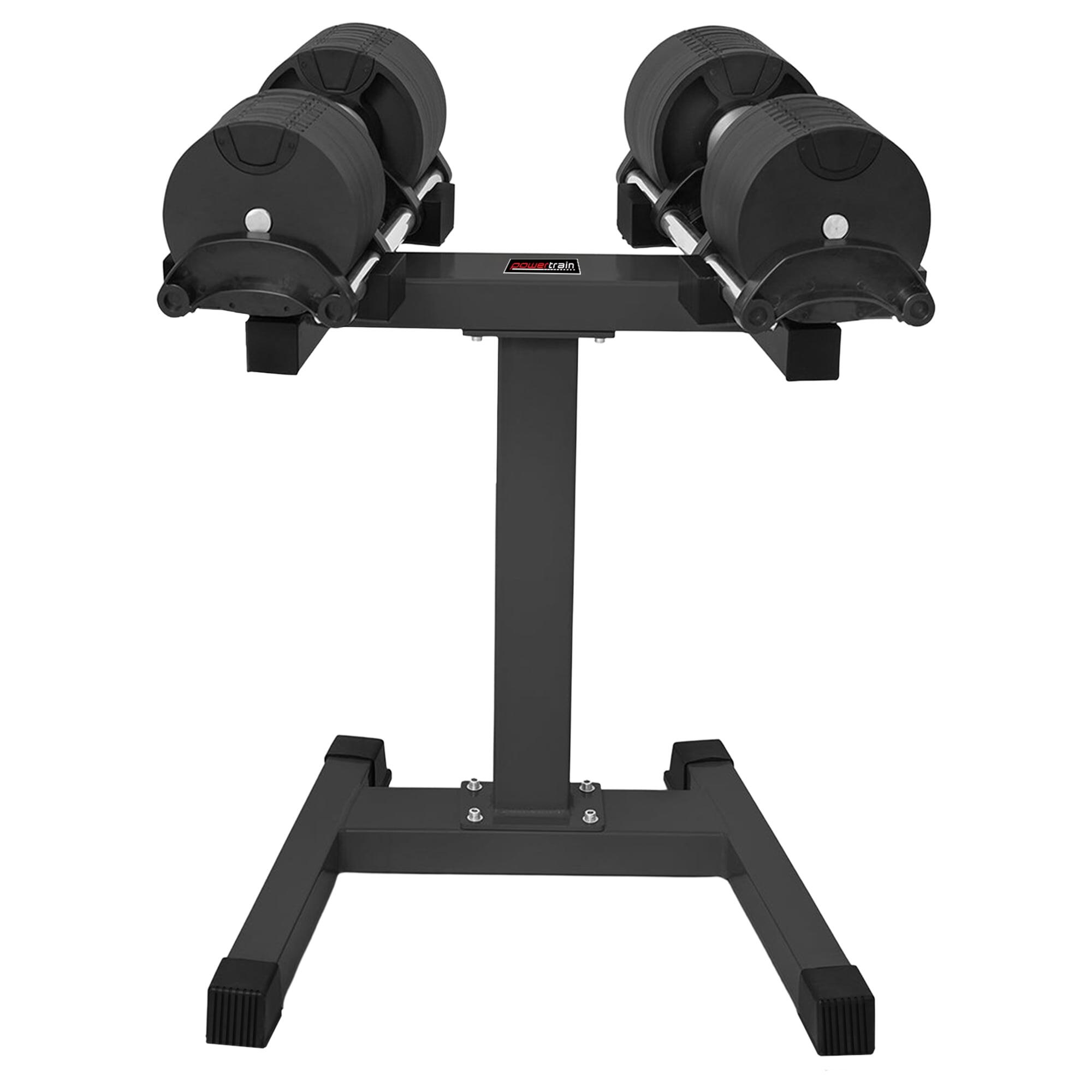 Powertrain Eon 90kg Adjustable Dumbbells Stand Heavy-Duty