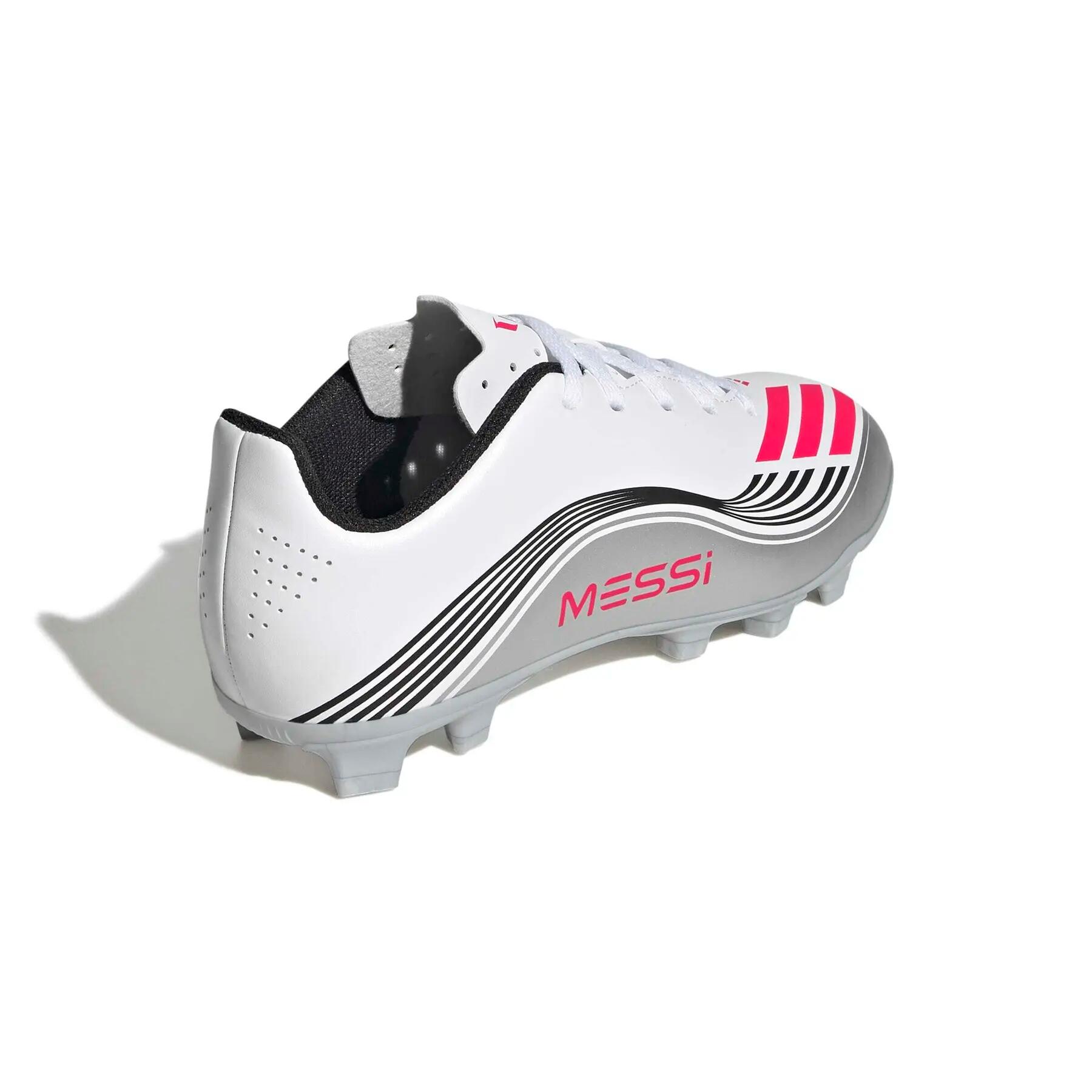 Sapatos de futebol para crianças adidas F50 Messi Club FG/AG 5/7