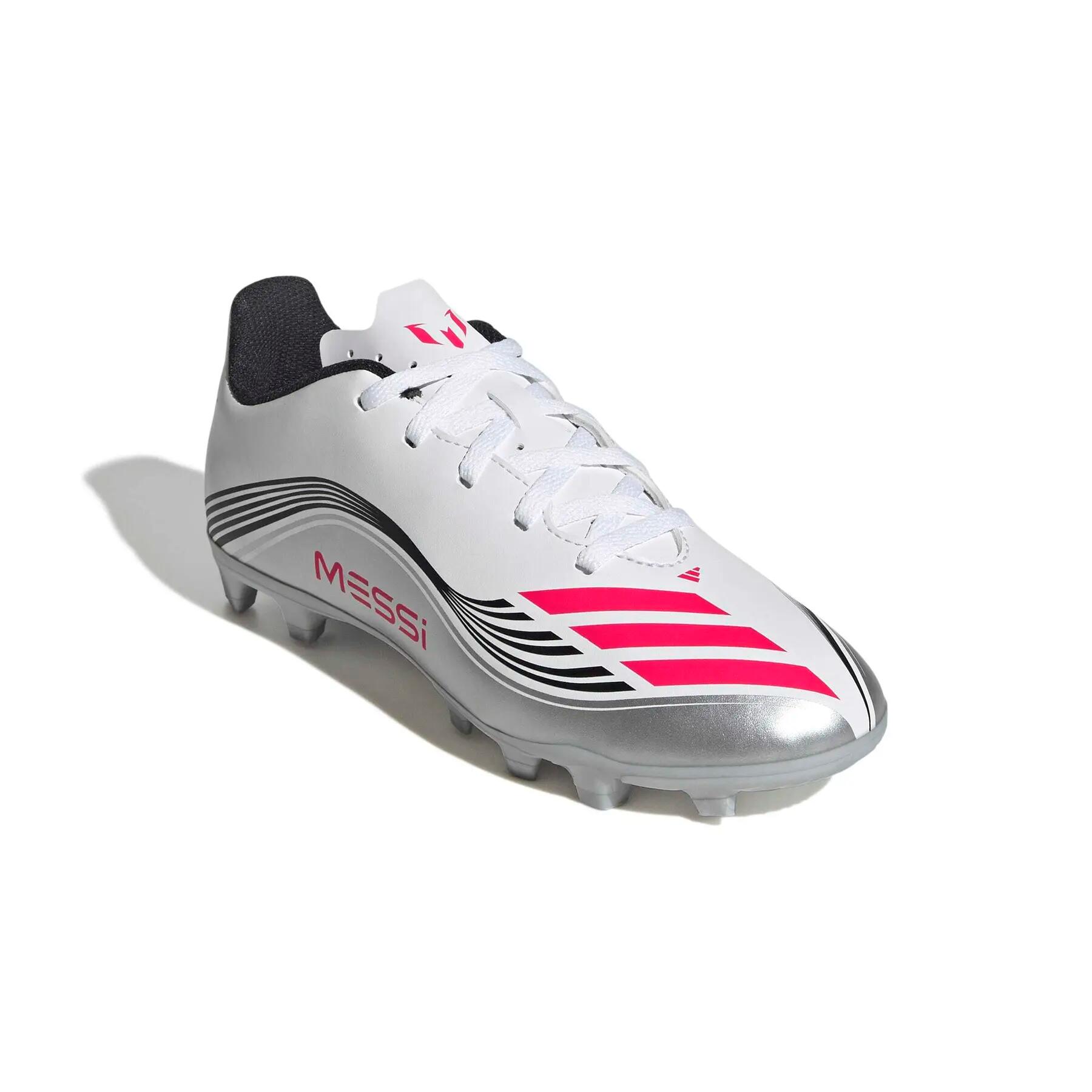 Sapatos de futebol para crianças adidas F50 Messi Club FG/AG 4/7