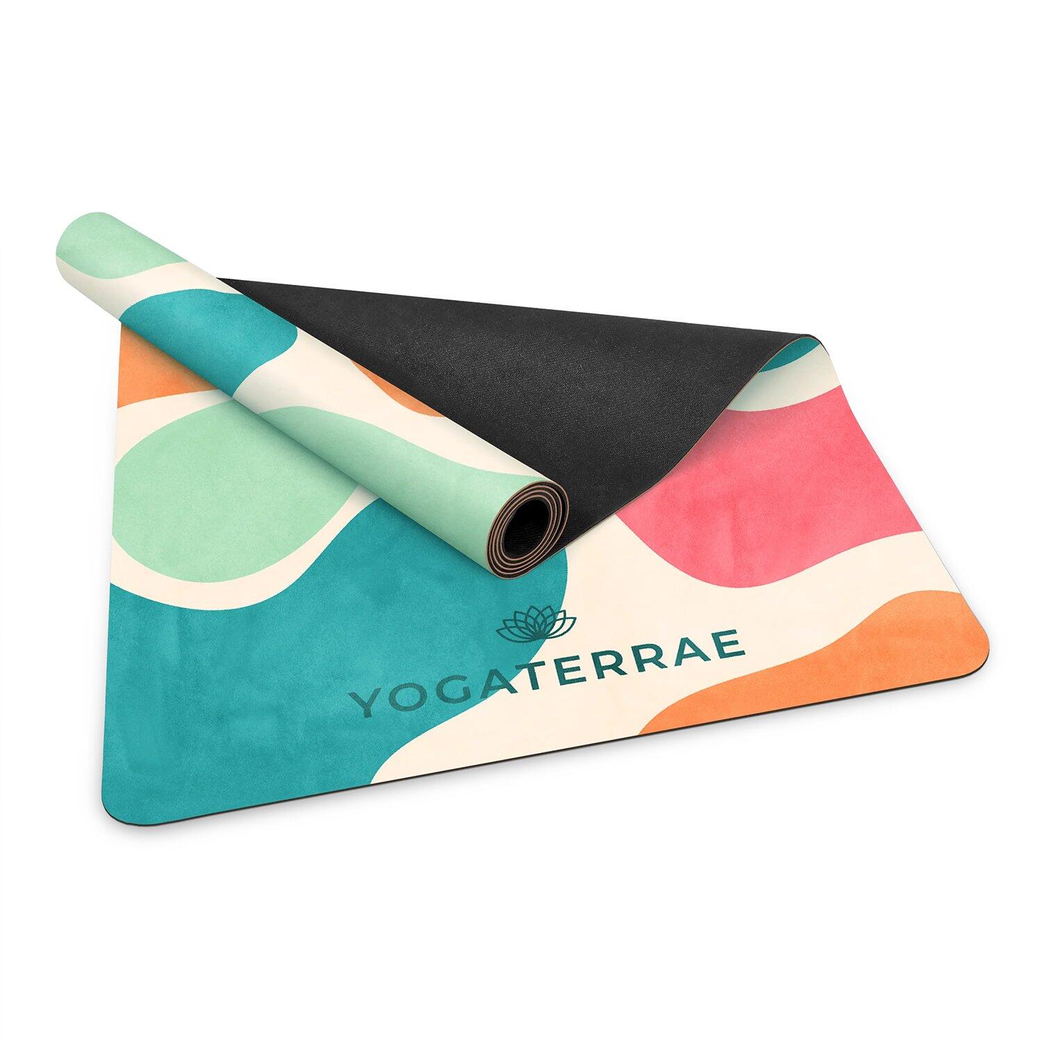 TAPIS DE YOGA ANTIDÉRAPANT MICROFIBRE 1 mm BORA BORA 3/3