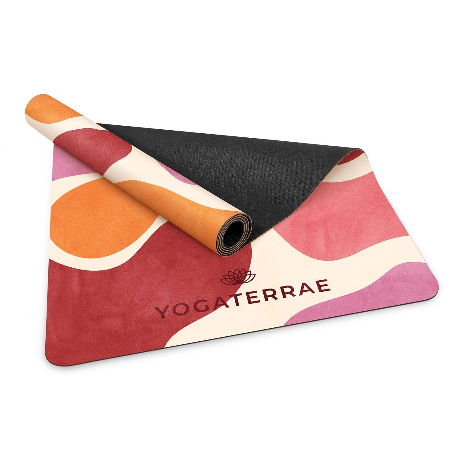 TAPIS DE YOGA ANTIDÉRAPANT MICROFIBRE 1 mm KYOTO 3/3