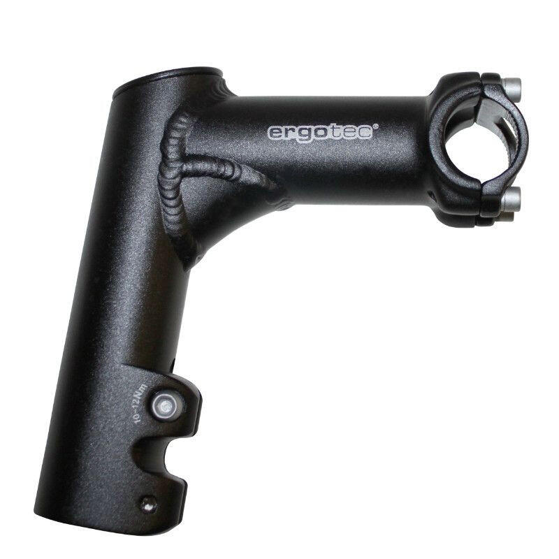 Ergotec - Potence Vtt Urbain-trekking Rehausse Et Releve Alu Pour Fourche Ergotec Comfi 15 - Potence - Noir - Taille Unique - Decathlon