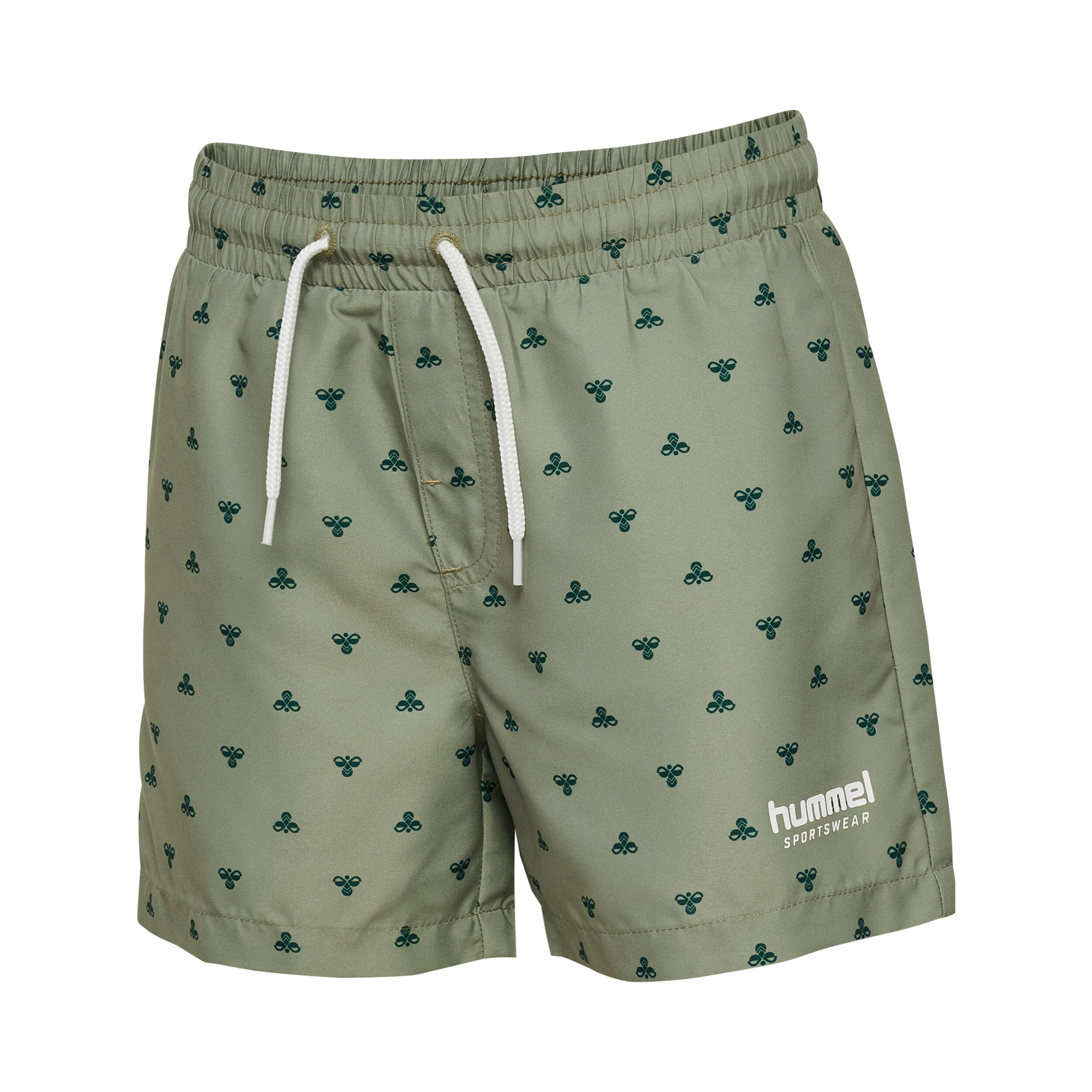 Children's swimming shorts Hummel Regular BEE AOP 3/4