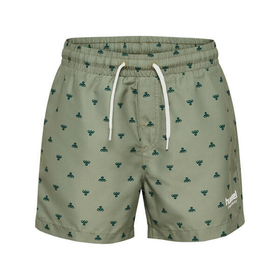 Short de bain enfant Hummel Regular BEE AOP