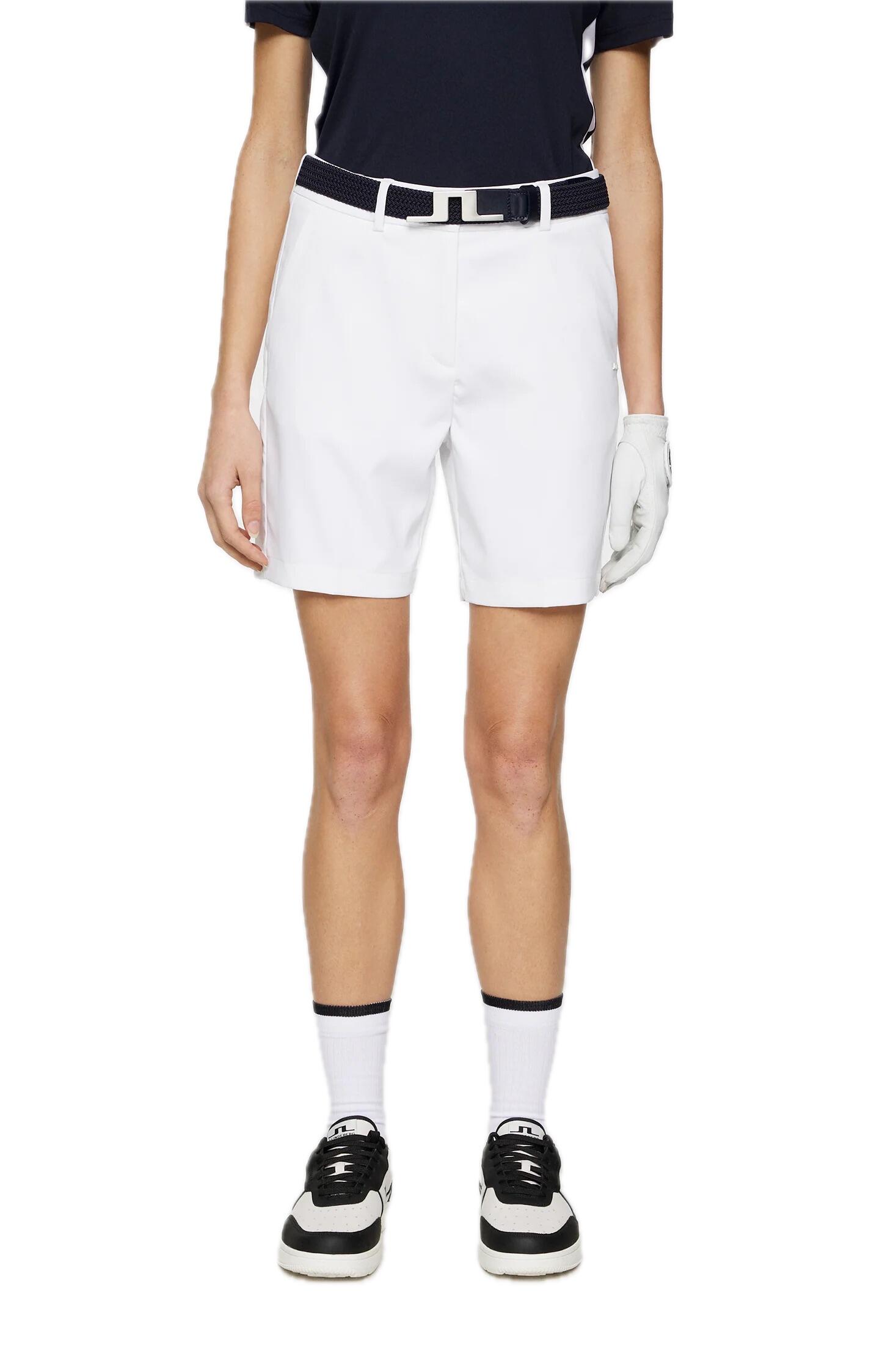 Gwen Long Shorts Damen Weiss 3/4
