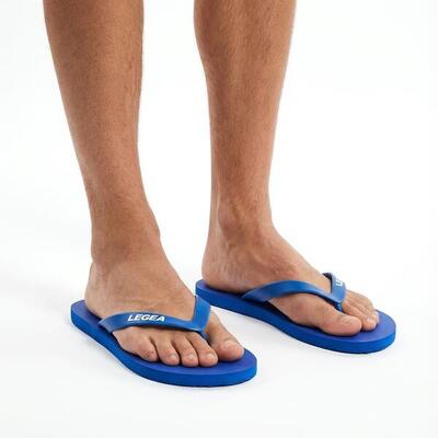 Monoblock zwembad slipper pvc blauw-wit model