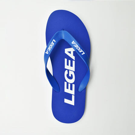 Chausson de Piscine Monobloc PVC Bleu-Blanc Modèle 2/2