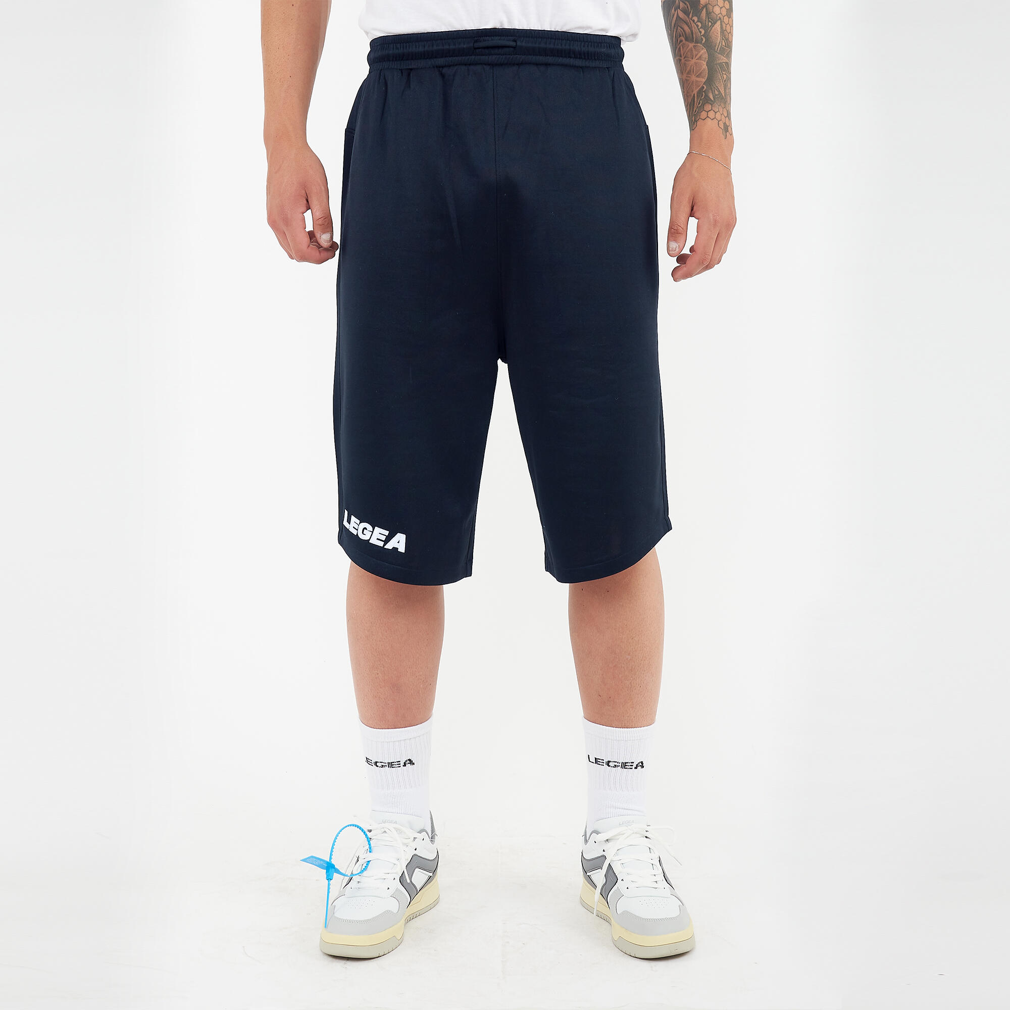 Homme Sport Bermuda Polyester Caractéristiques Clés Bleu 2/6