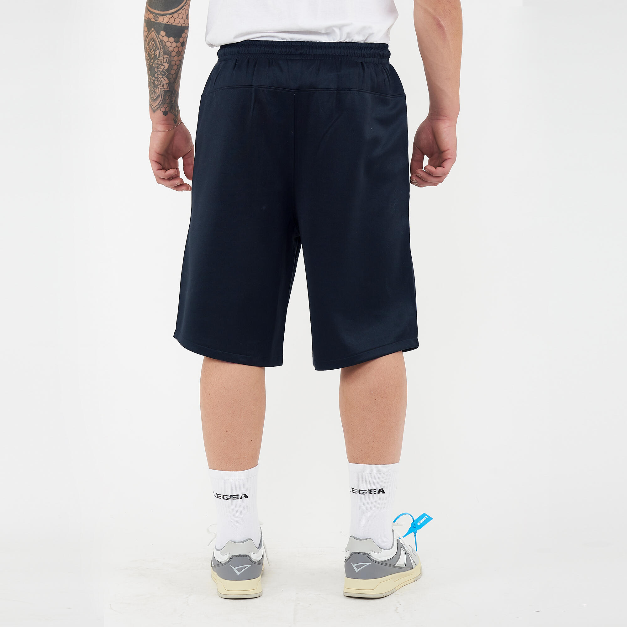 Homme Sport Bermuda Polyester Caractéristiques Clés Bleu 5/6
