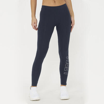 Leggings Femme Running LEGEA Levery Noir