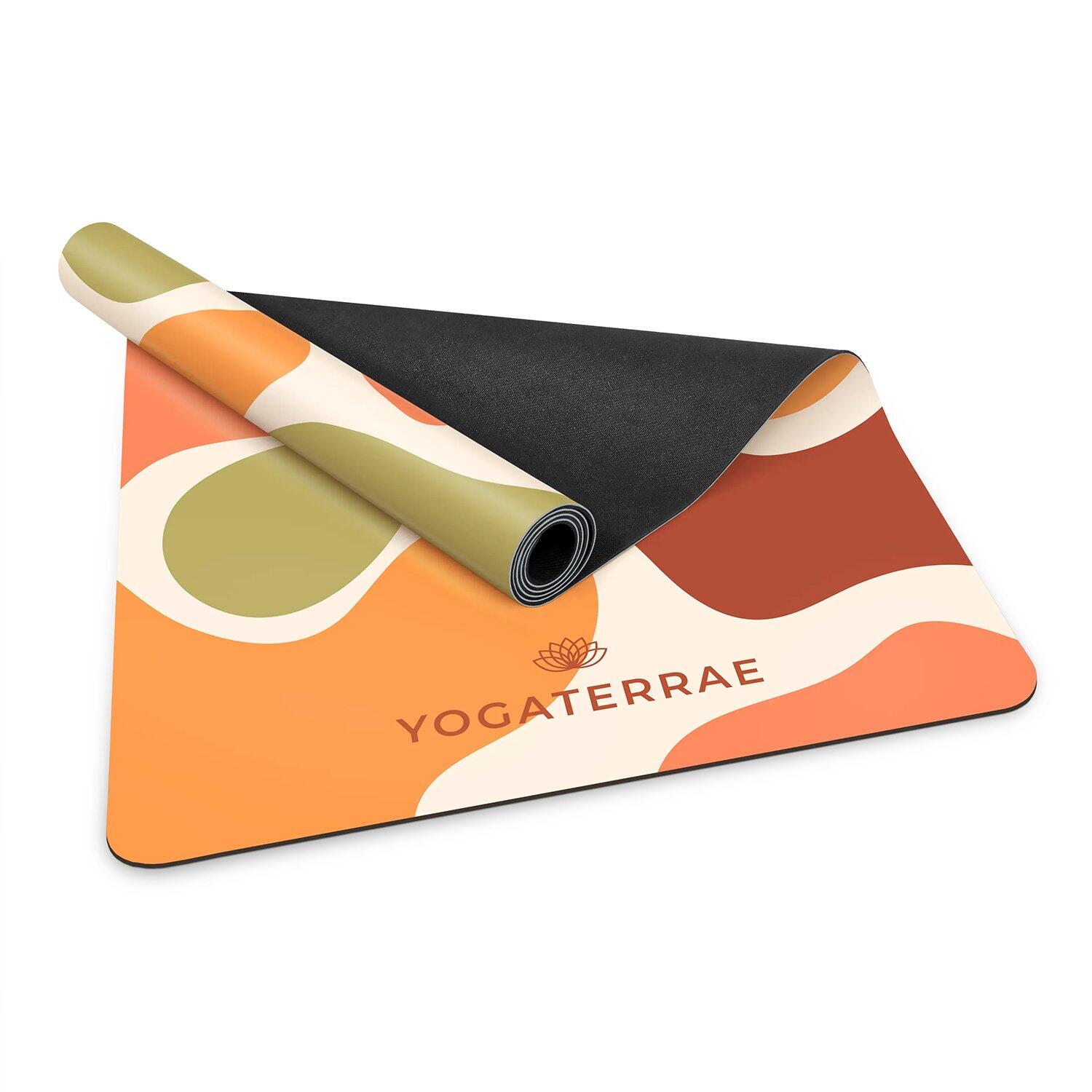 TAPIS DE YOGA MONTREAL EN PU-CAOUTCHOUC NATUREL AVEC SAC 4/6