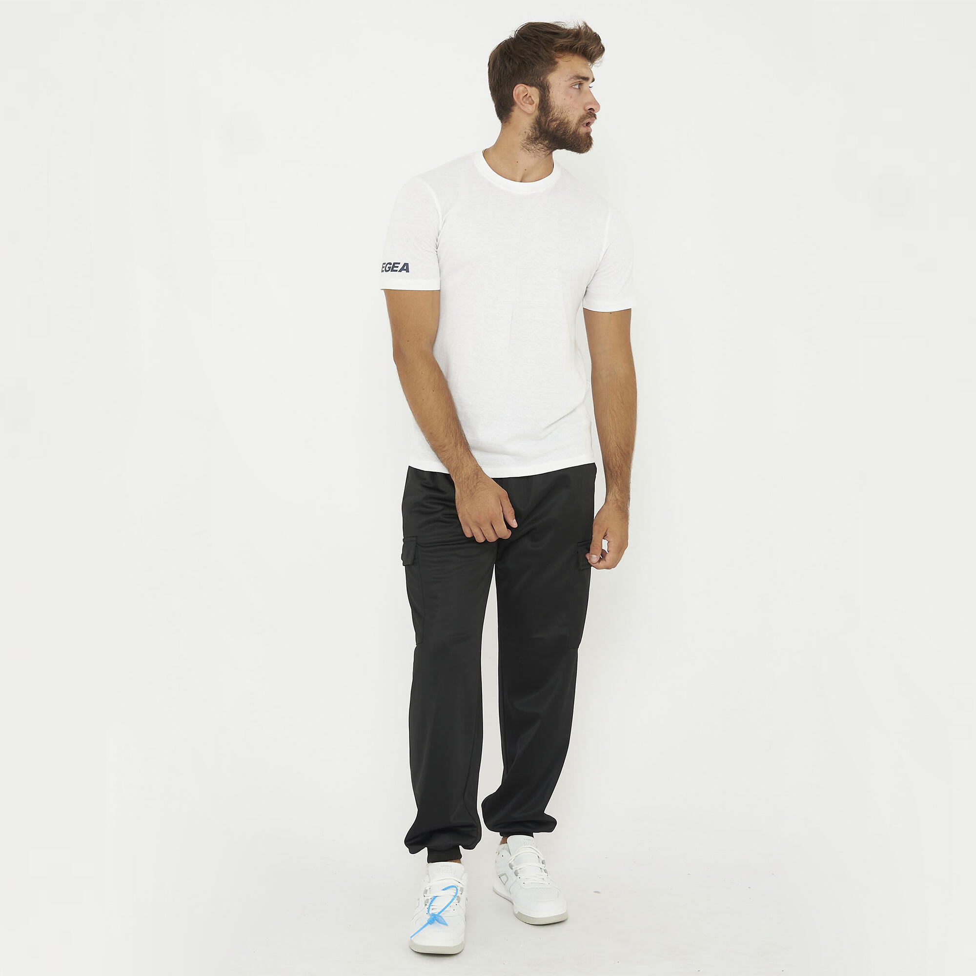 Pantalon Cargo en acétate avec poches 2/6