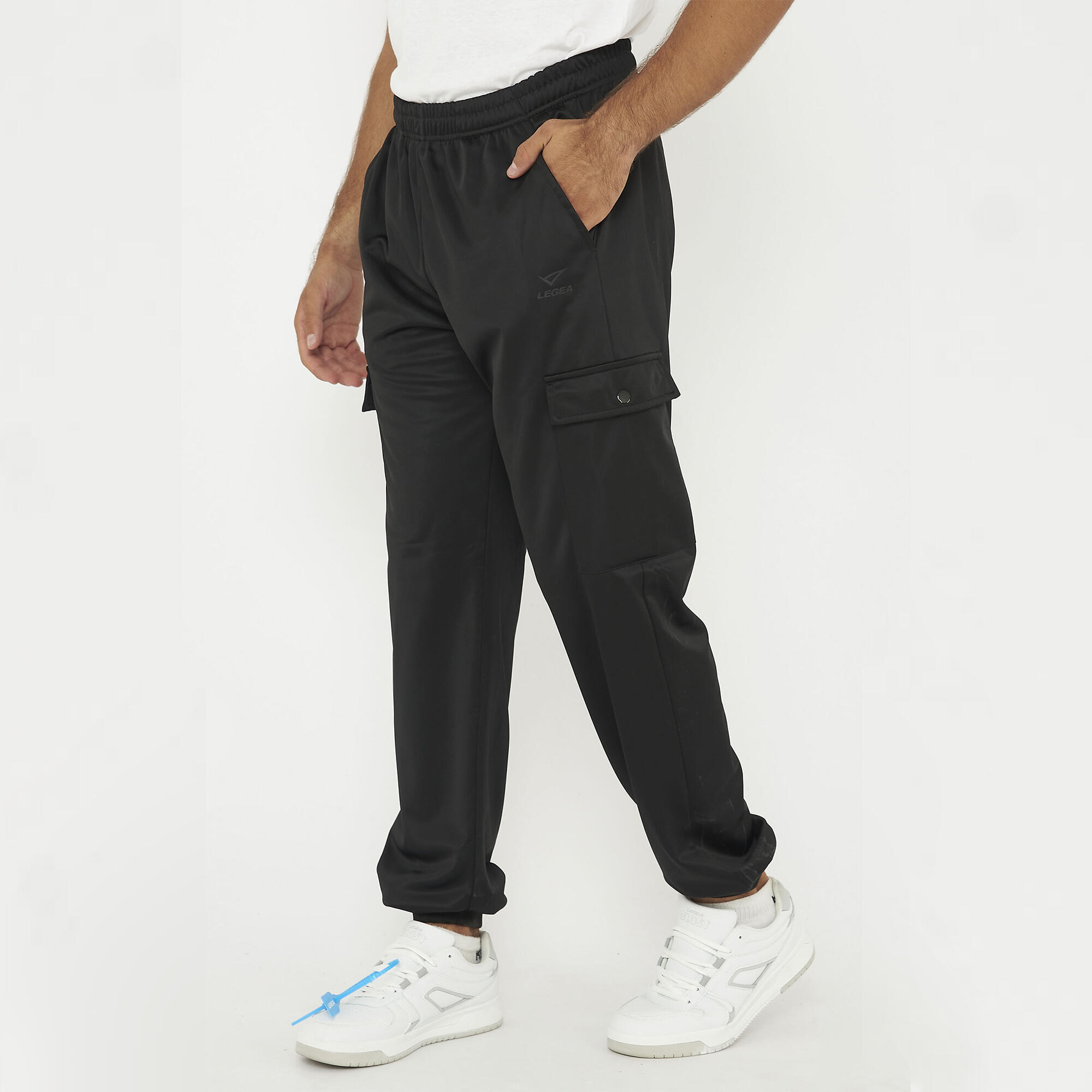Pantalon Cargo en acétate avec poches 4/6
