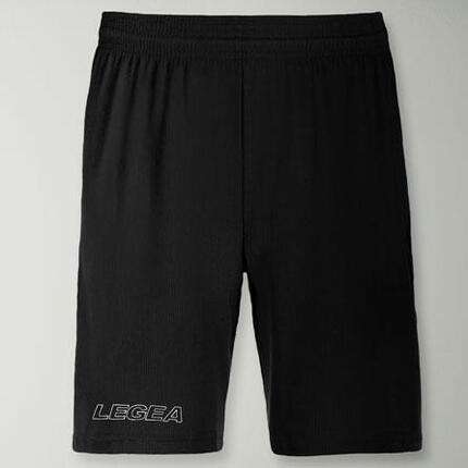 Herren Lauf Bermuda Shorts mit Taschen und Elastischem Bund Schwarz