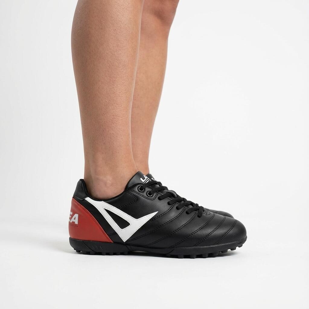 Barbati Trekking Incaltaminte Doko Outdoor antiscivolo negru-rosu