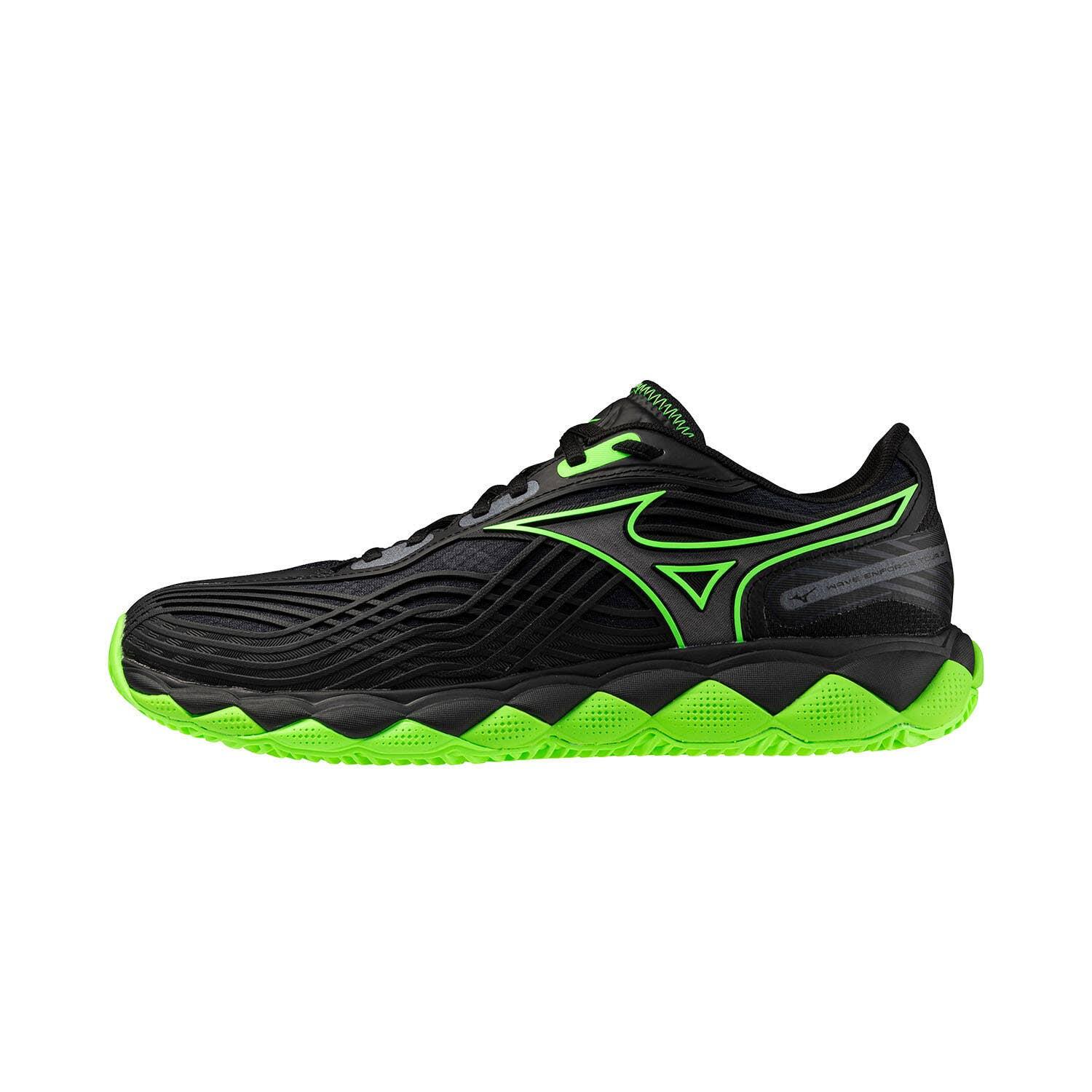 Mizuno Wave Enforce Tour 2 Padel Noir/vert 61gb2605 2/5