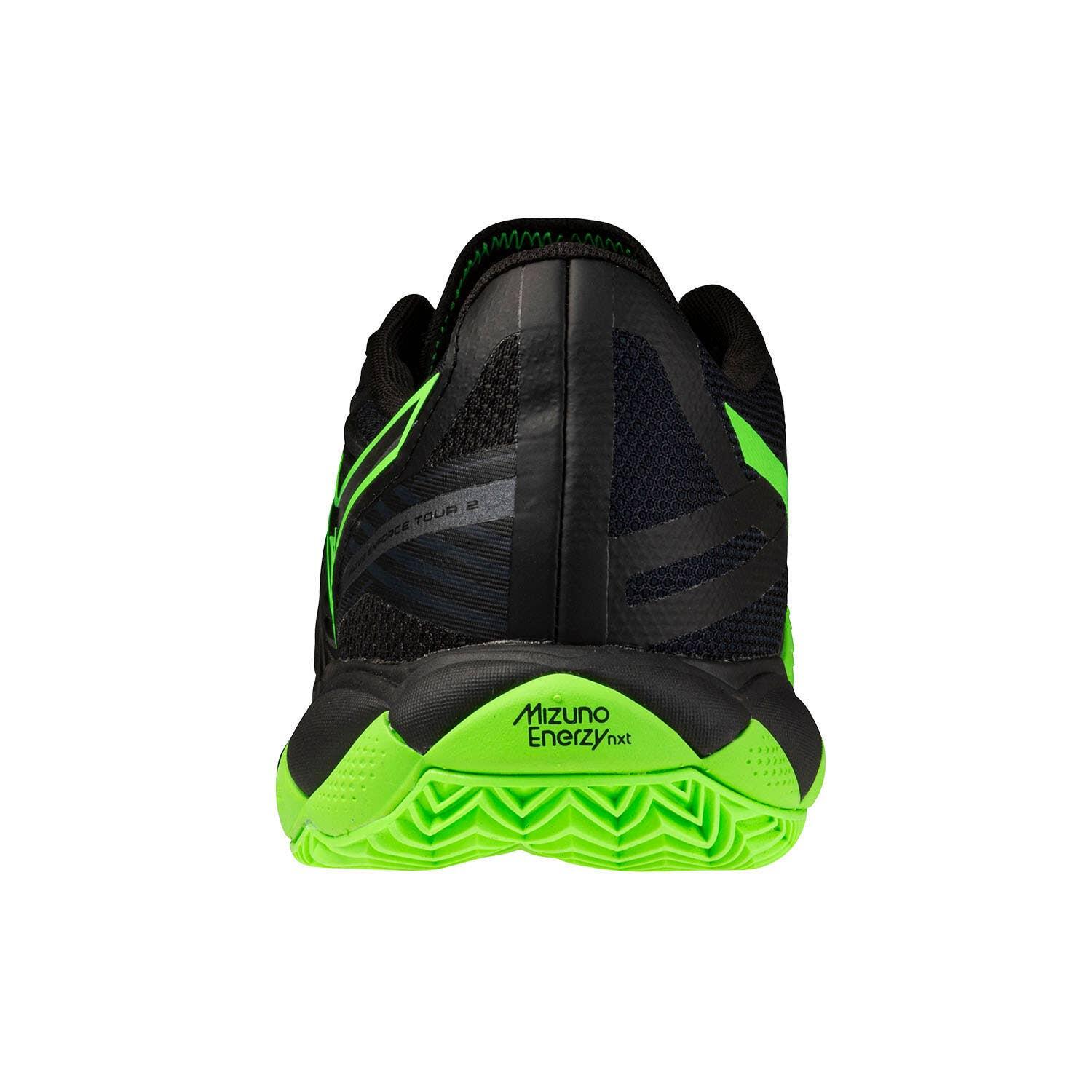 Mizuno Wave Enforce Tour 2 Padel Noir/vert 61gb2605 5/5