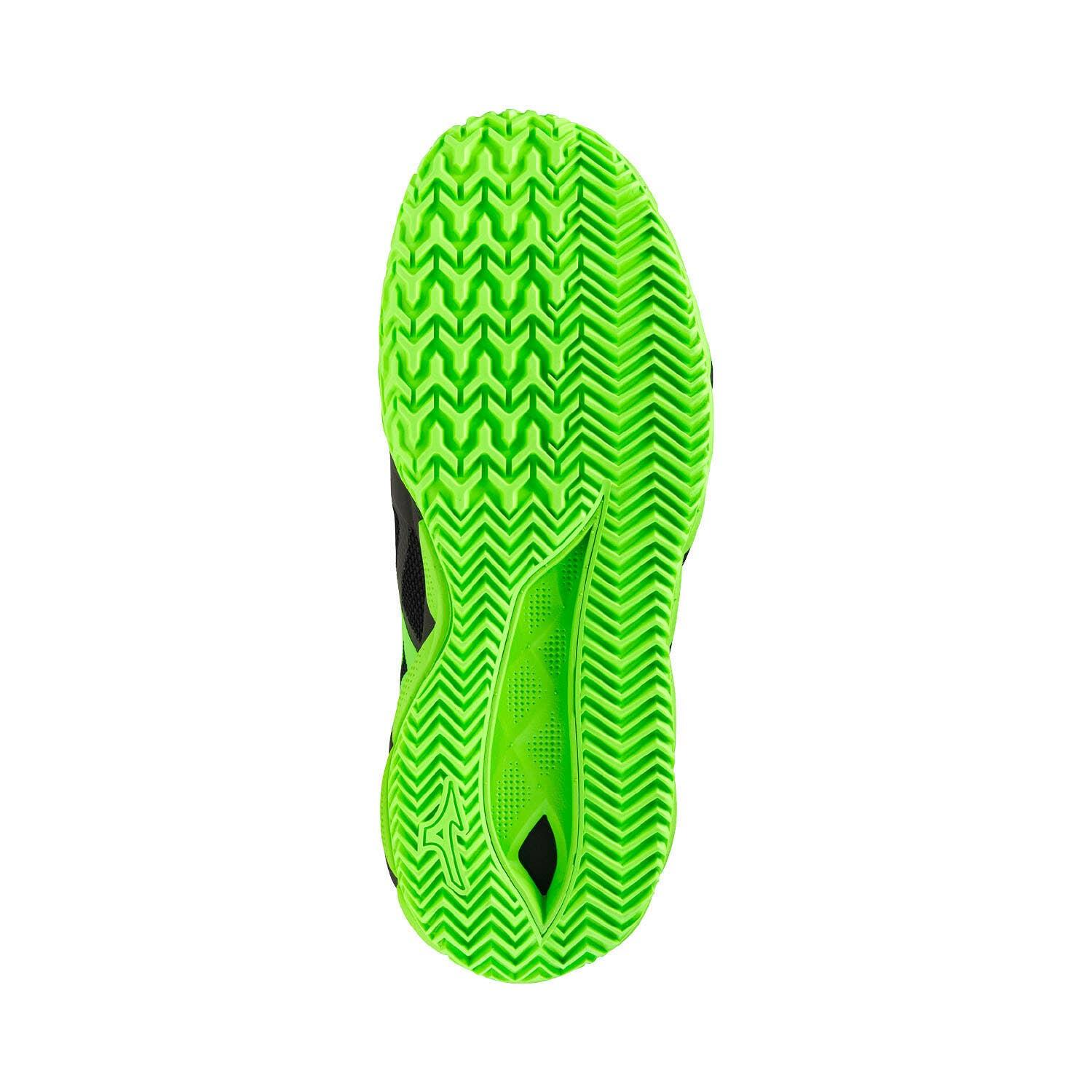 Mizuno Wave Enforce Tour 2 Padel Noir/vert 61gb2605 4/5