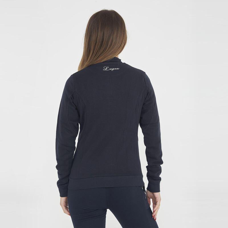 Femei Training Felpa Mezza Zip Versatile Karida