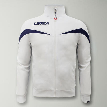 Heren Hardloopjack Salvador Blauw-Wit