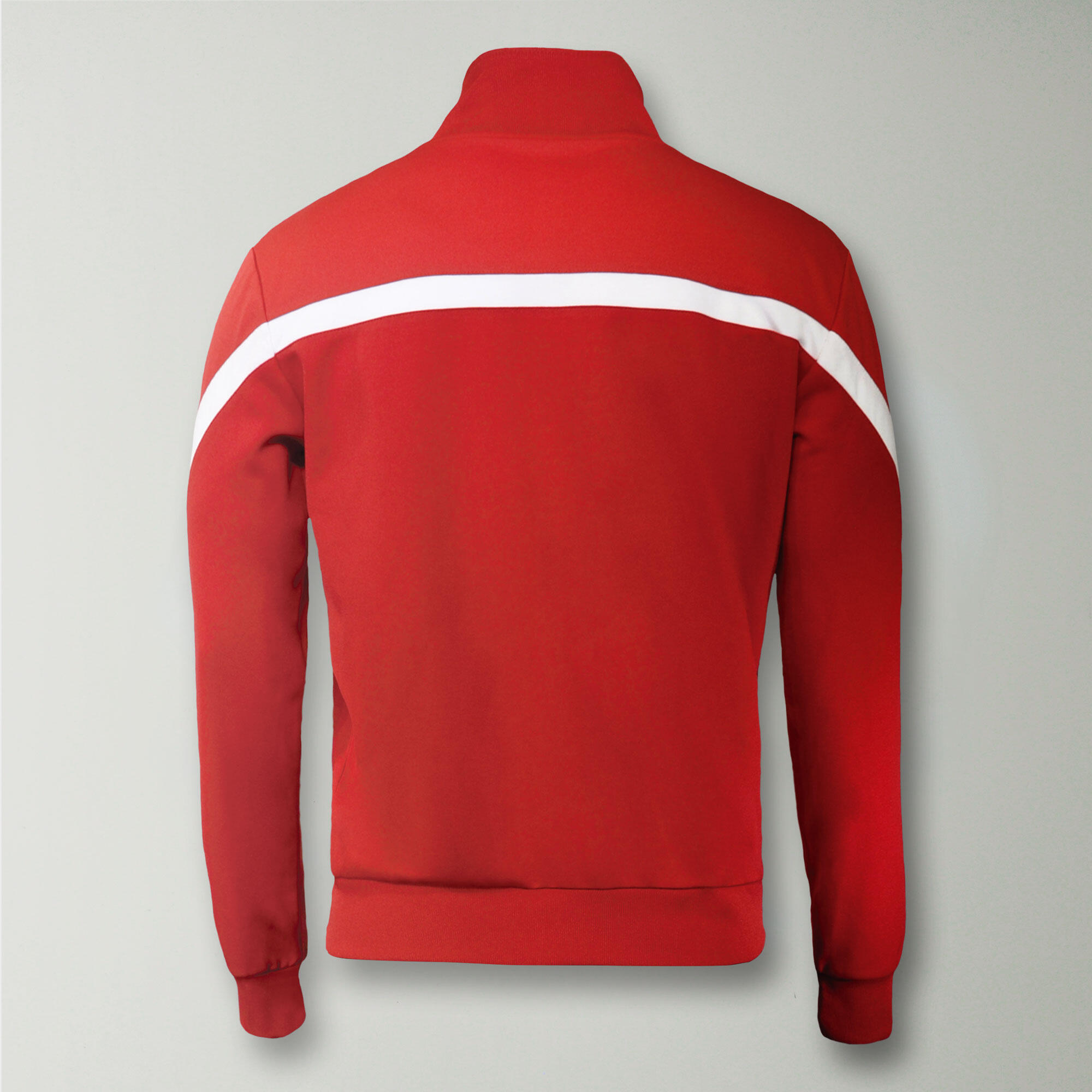Homme Course Veste Salvador Caractéristiques Clés Rouge-Blanc 2/5