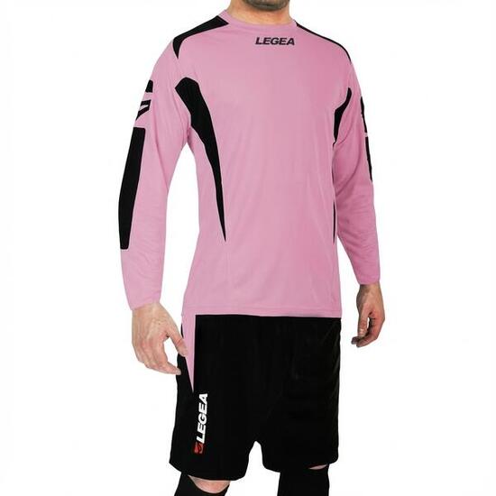 Kit portiere calcio Wembley per allenamento nero-arancio