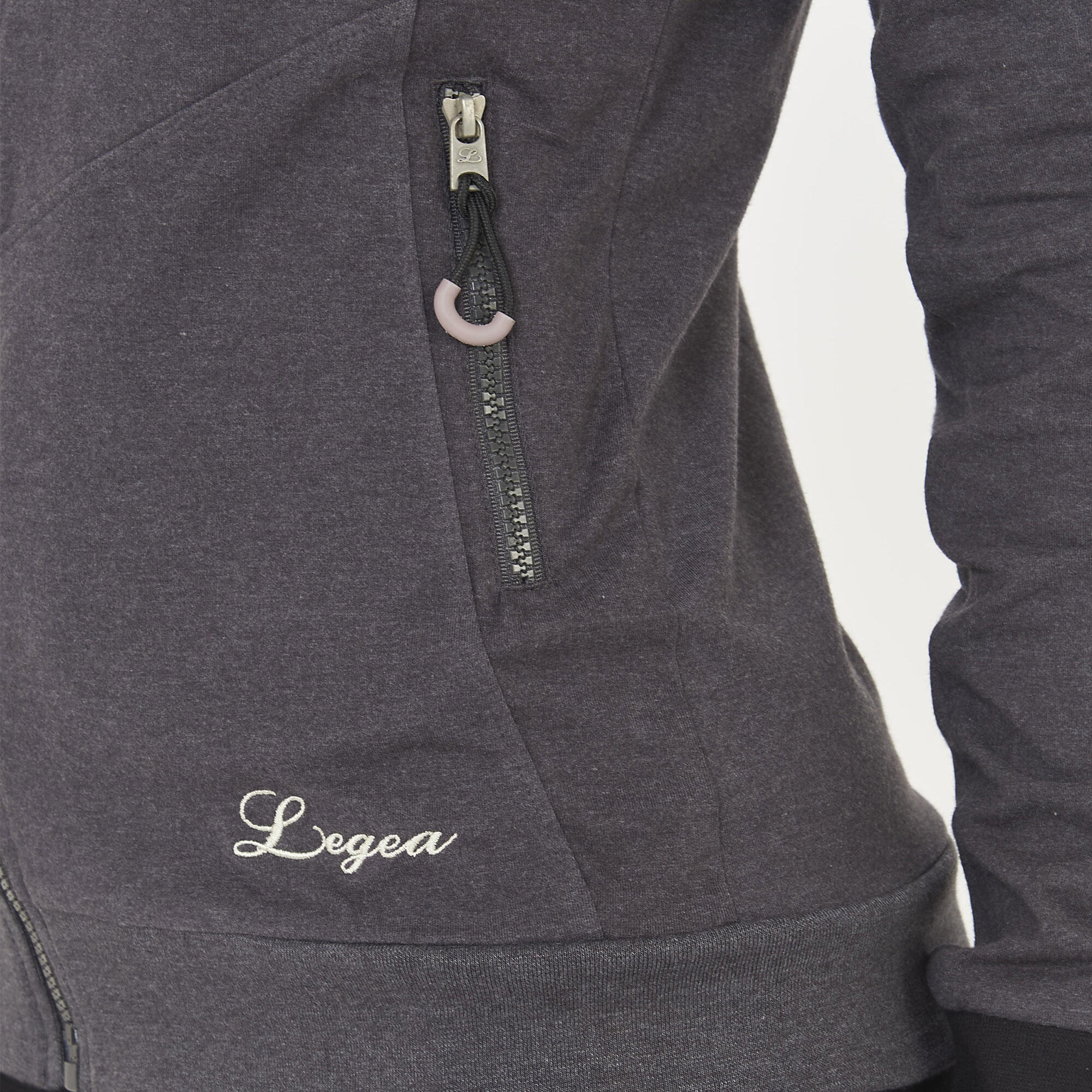 Homme Sport Training Sweat-shirt Élastique Gris Mélangé Foncé 6/6