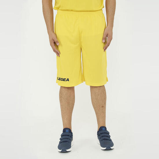 Shorts de course Portland jaune