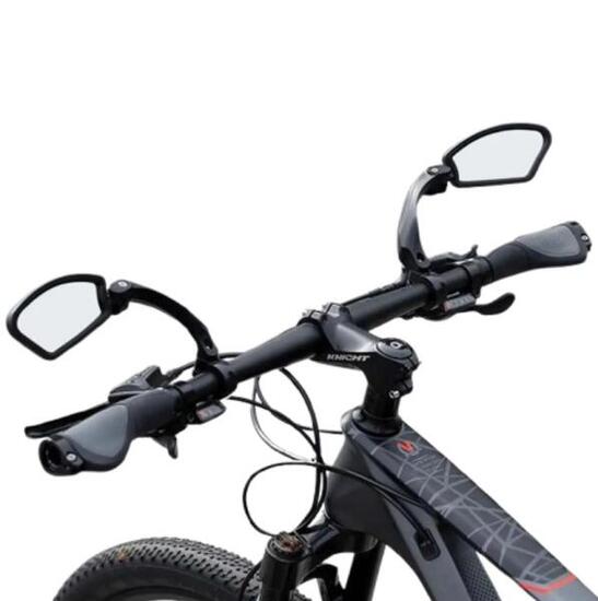 lot de 2 rétroviseurs guidon vélo réglables 360° vision large 21–26 mm