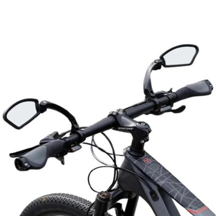 zestaw 2 lusterek na kierownicę regulowane 360° szeroki widok 21–26 mm