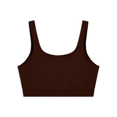 Top Sportivo Seamless con Fascia Sottoseno in costina