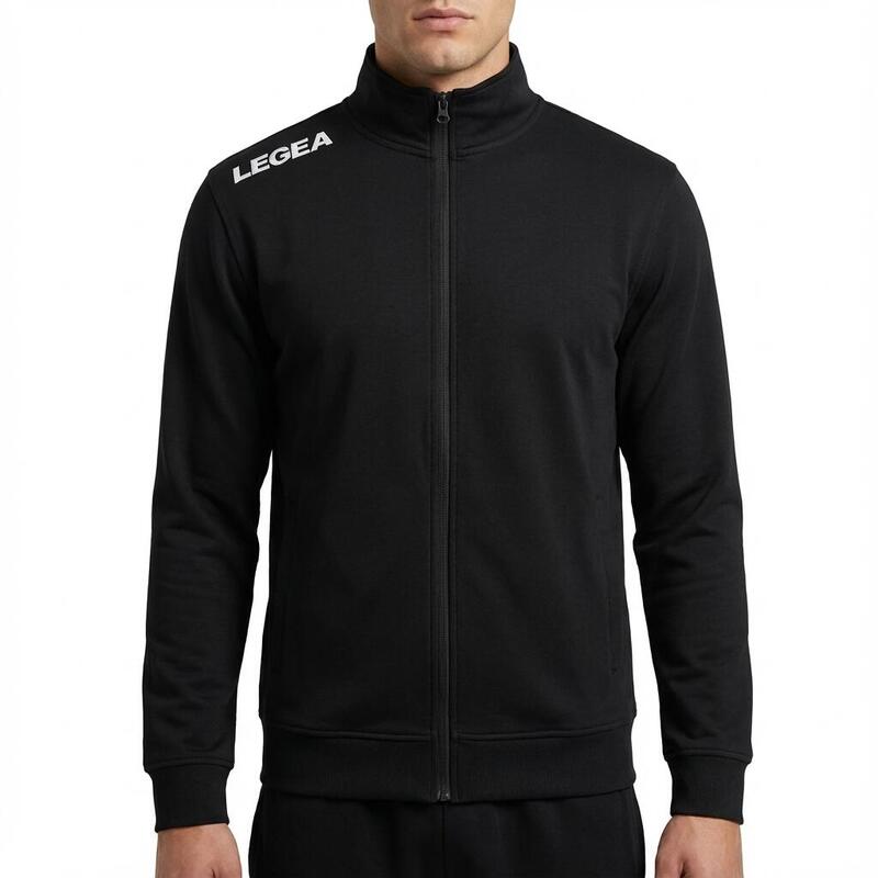 Femei Running Hanorac cu fermoar si gluga Negru Tyrel