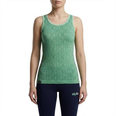 Heren trainingsset katoen elastisch groen-blauw