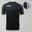 Femei Running Tricou 100% poliester respirabil negru