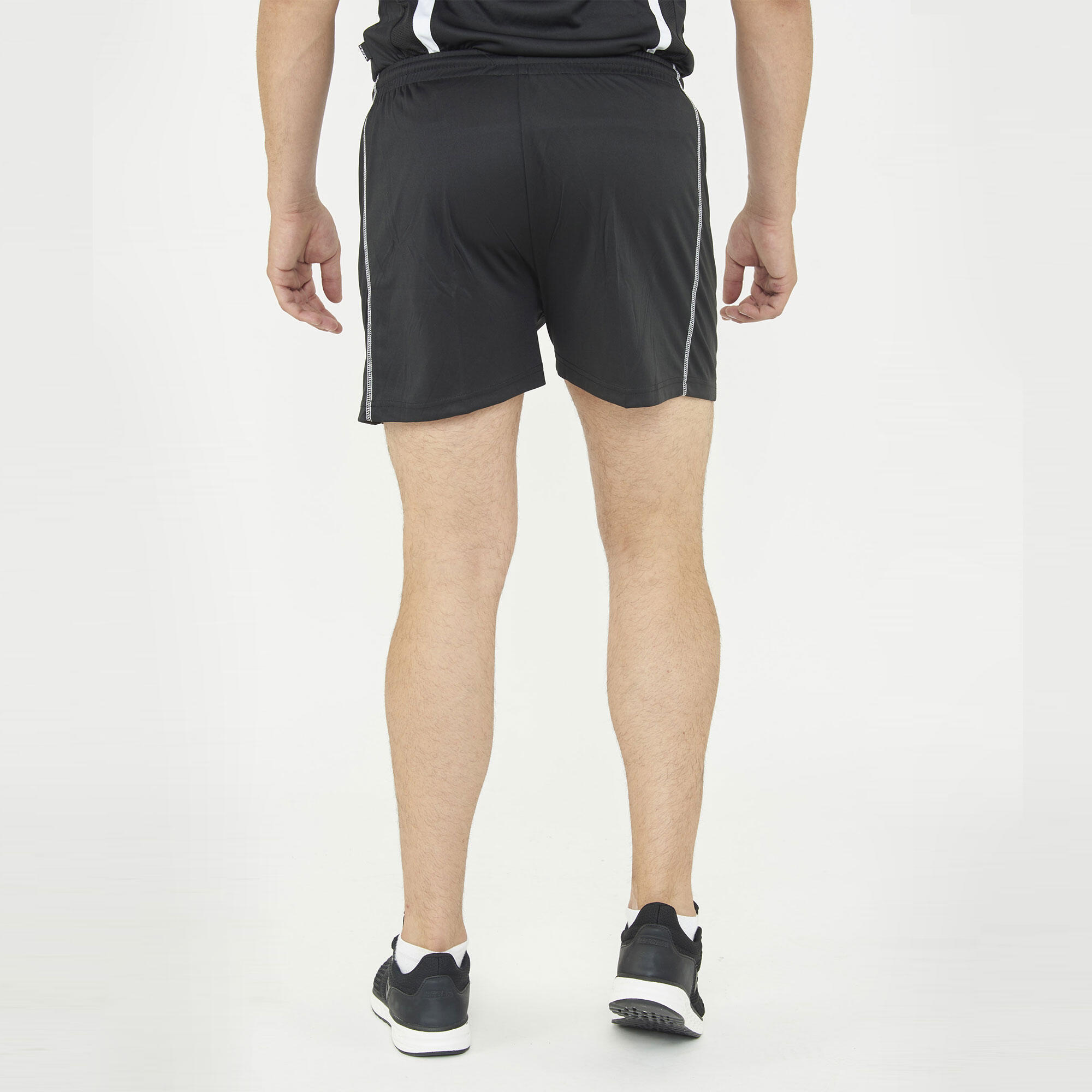 Kit calcio Vilnius per allenamento e partita nero-bianco 4/7