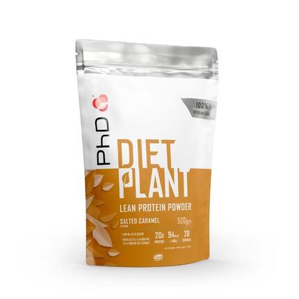 PhD Diet Plant Protein (500g) Salted Caramel - Protéines