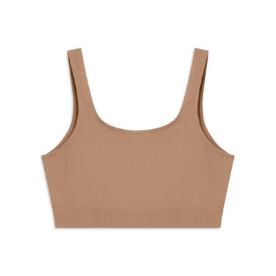 Top Sportivo Seamless con Fascia Sottoseno in costina