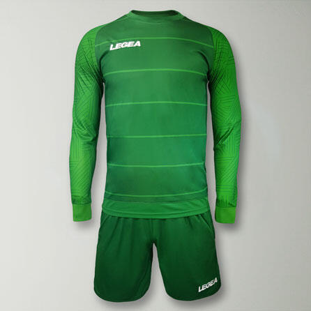 Jongens Voetbal Keeper Kit Calderon Shirt en Broek Lichtgroen-Donkergroen 2/4