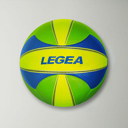 Piłka do beach soccera Żółto Fluorescencyjna-Niebieska