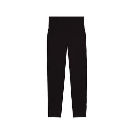 Leggings 7/8 à taille haute sans couture avec empiècements côtelés