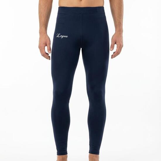 Damen Capri 3/4 Trainingsleggings Blau