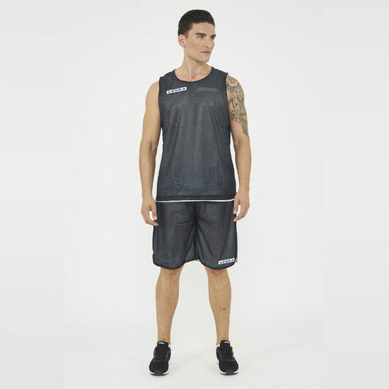 Homme Football Ensemble Entraînement KIT DOUBLE Noir-Blanc