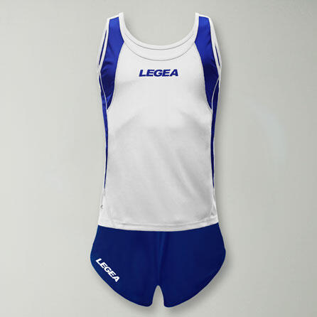 Kit calcio New York 42 per allenamenti bianco-azzurro 2/2